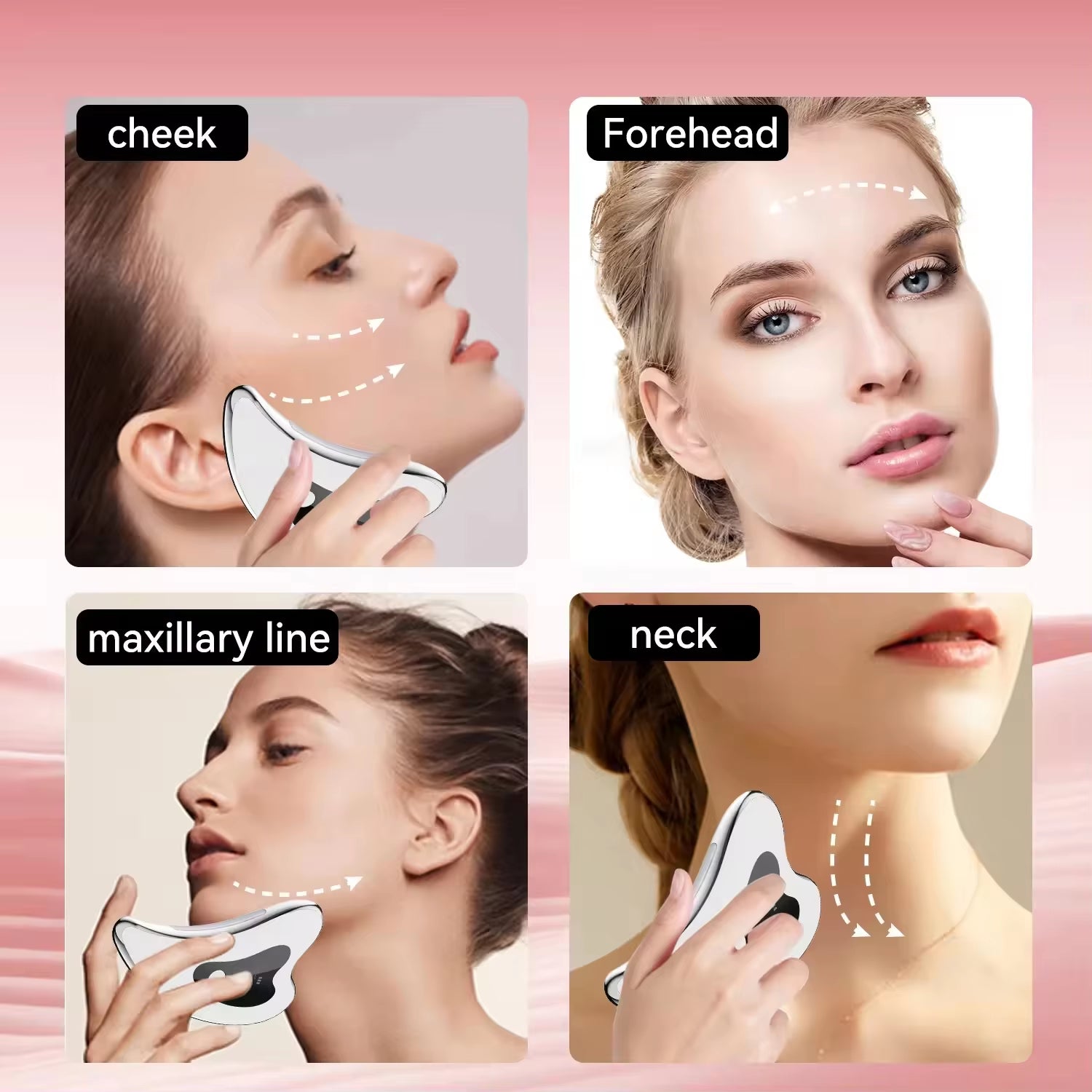 Revitalize Your Skin with Our Electric Gua Sha Tools - Double Chin Remover & Facial Lifting Massage Device