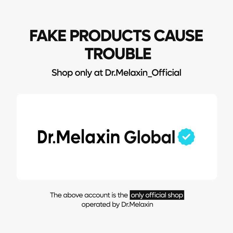 Calcium Multi Balm eye stick branding graphic with black typography and a turquoise verified badge for Dr.Melaxin Global