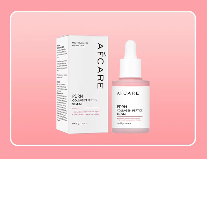 Collagen Peptide Facial Serum Targets Dull Skin Boosts Skin Elasticity Stimulates Skin Renewal Repair Salmon PDRN KOREAN Product