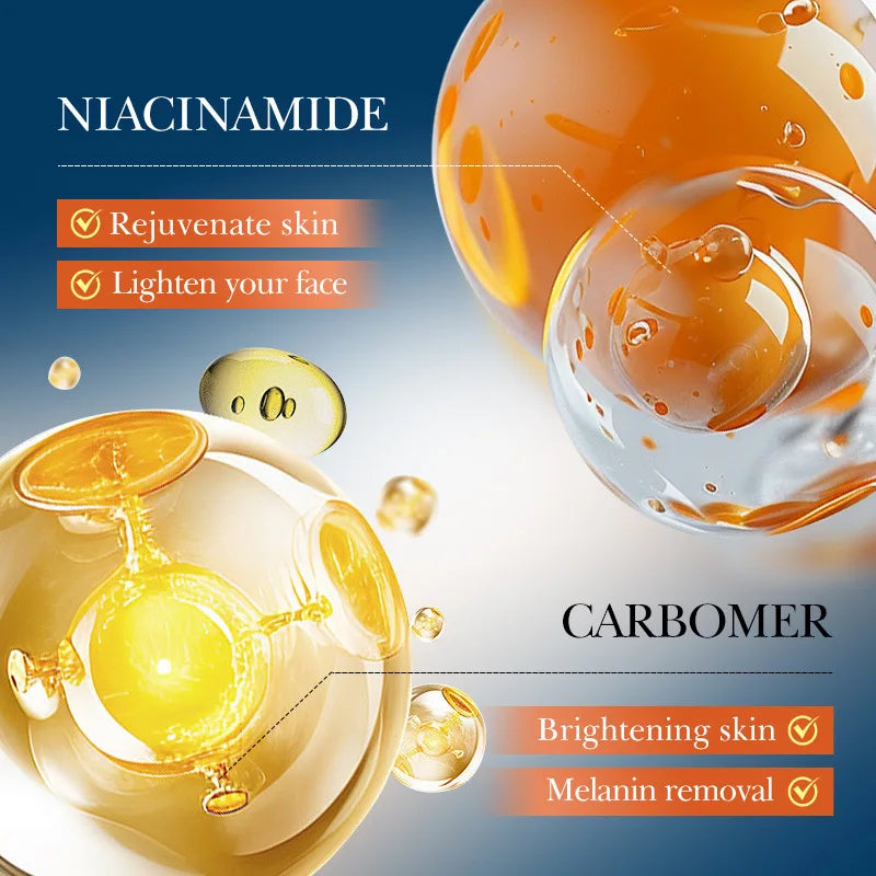 Revitalize Your Skin On-the-Go: Vitamin C Moisturizing Travel Skincare Set with Cleanser, Toner, Serum, and Face Cream