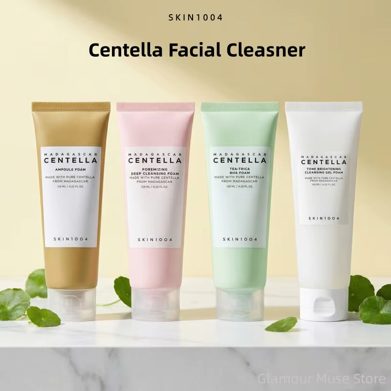Revitalize Your Skin with Korean Centella Series Brightening Cleanser Gel Foam - Gentle, Deep Cleansing & Moisturizing Formula
