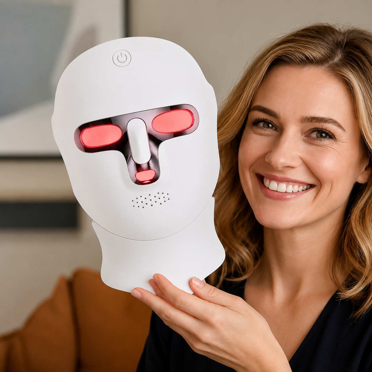 LED Face Neck Beauty Mask