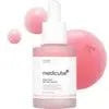 Hydrating Firming Serum in a clear 100ml pump bottle with pink liquid and a salmon-shaped pink cap