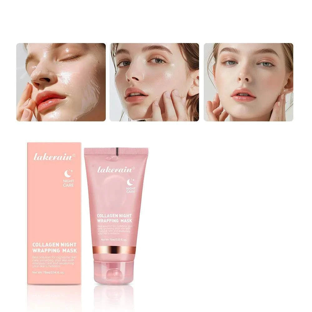 Korean Collagen Face Mask Night Wrapping Treatment