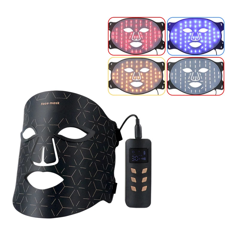 2026 Newest LED Face Mask Quality Certifications Led Face Mask Silicone Daily Skincare Routine Post-Workout