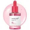 Hydrating Firming Serum in a pink glass bottle with red dropper, white label, and 100ml size marker