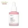 PDRN Peptide Face Serum in a clear dropper bottle with pale pink serum and minimalist label