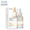 PDRN Peptide Face Serum in a clear dropper bottle with white packaging and gold-accented labels