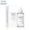 PDRN Peptide Face Serum in a clear dropper bottle, featuring a white label and matching rectangular box packaging