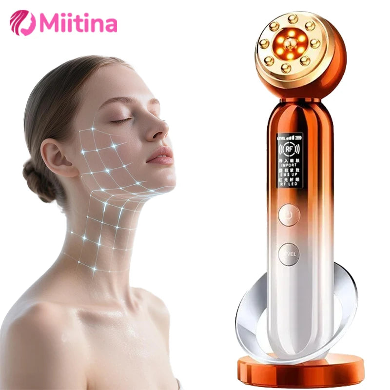 Revitalize Your Skin with the RF Radio Facial Lifting Massager – Ultimate Beauty Care Device for Firmness and Tightening