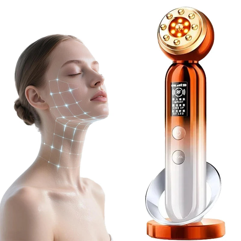 Revitalize Your Skin with the RF Radio Facial Lifting Massager – Ultimate Beauty Care Device for Firmness and Tightening