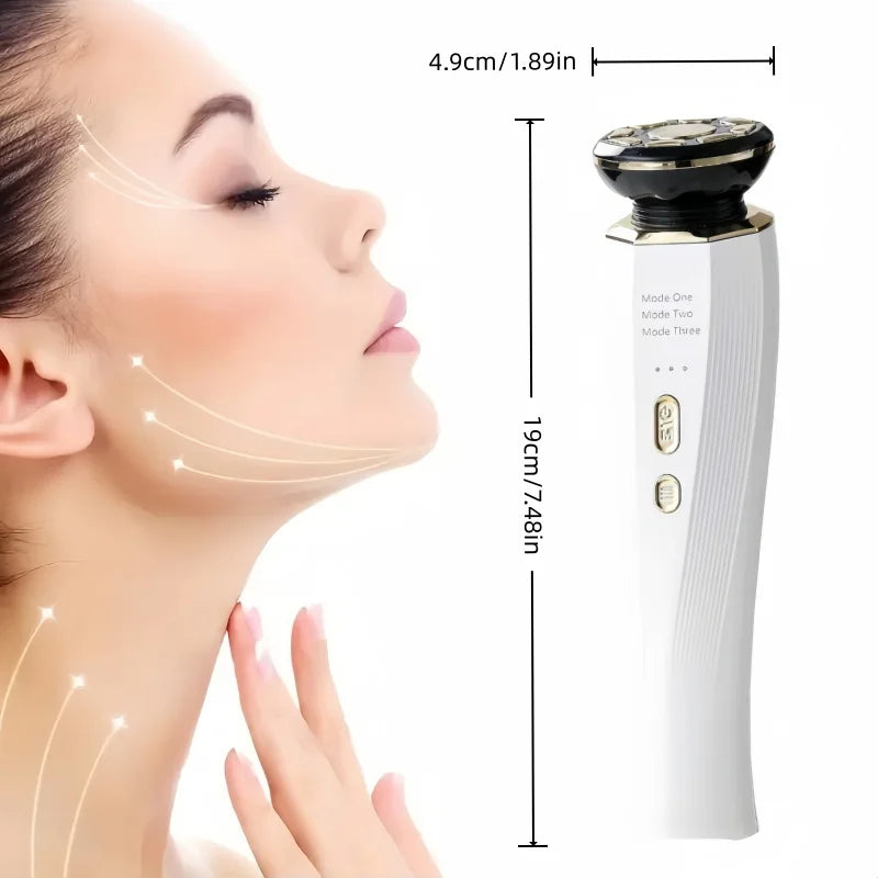 Facial and neck massage skin care auxiliary tool beauty instrument, eye massager, USB charging beauty device, New Year&