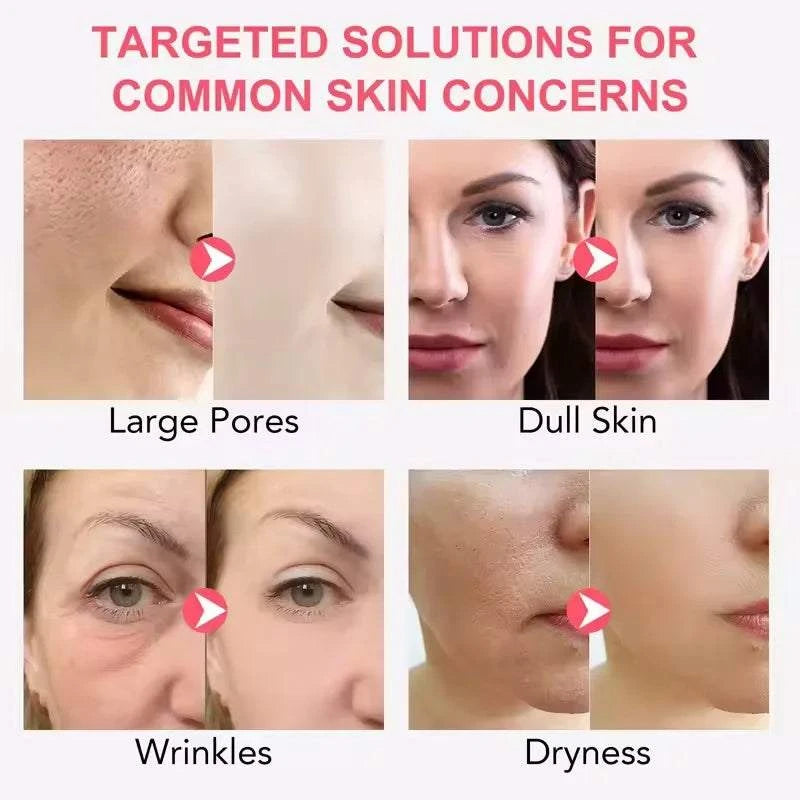 Collagen anti-wrinkle facial mask for firming support