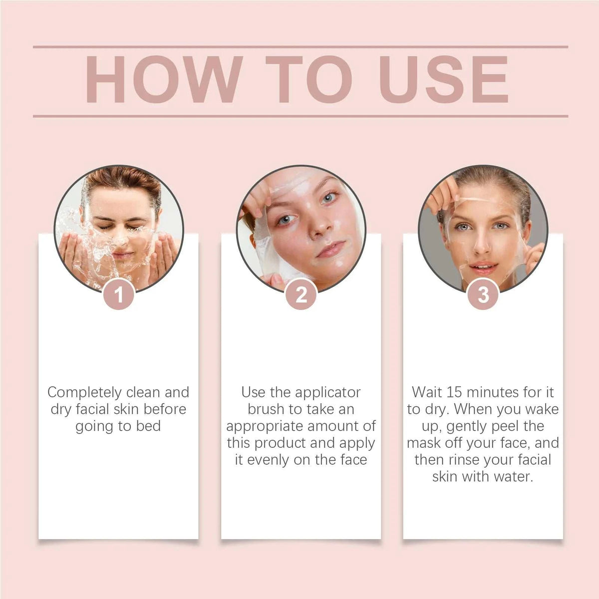 Overnight Wrapping Peel-Off Mask Set