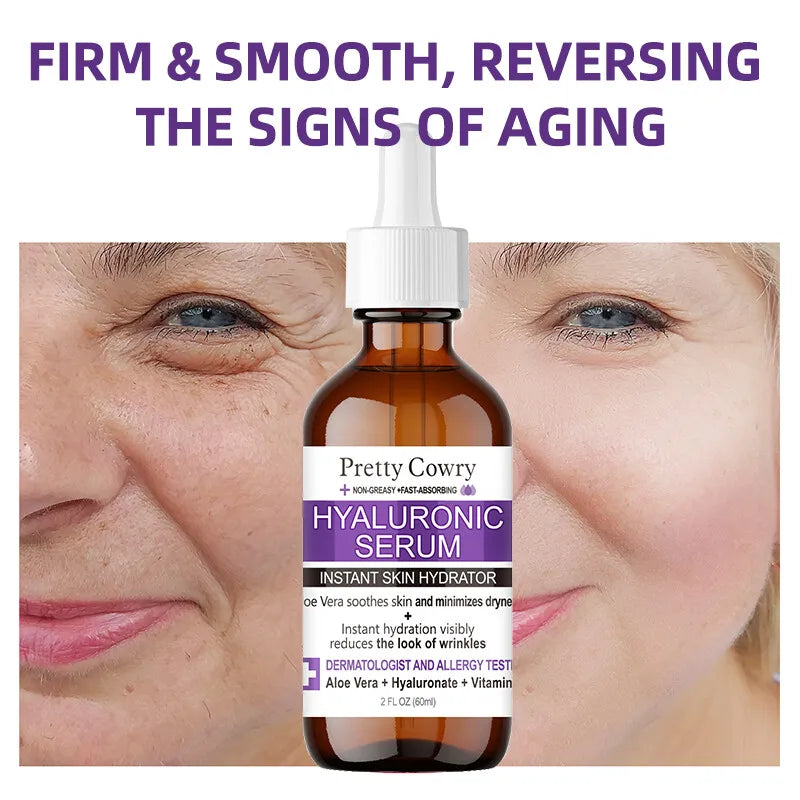 Vitamin C Anti-Wrinkle Serum Fades dark spots Evens skin tone Reduces fine lines 60ml non greasy Fast absorbing facial serum