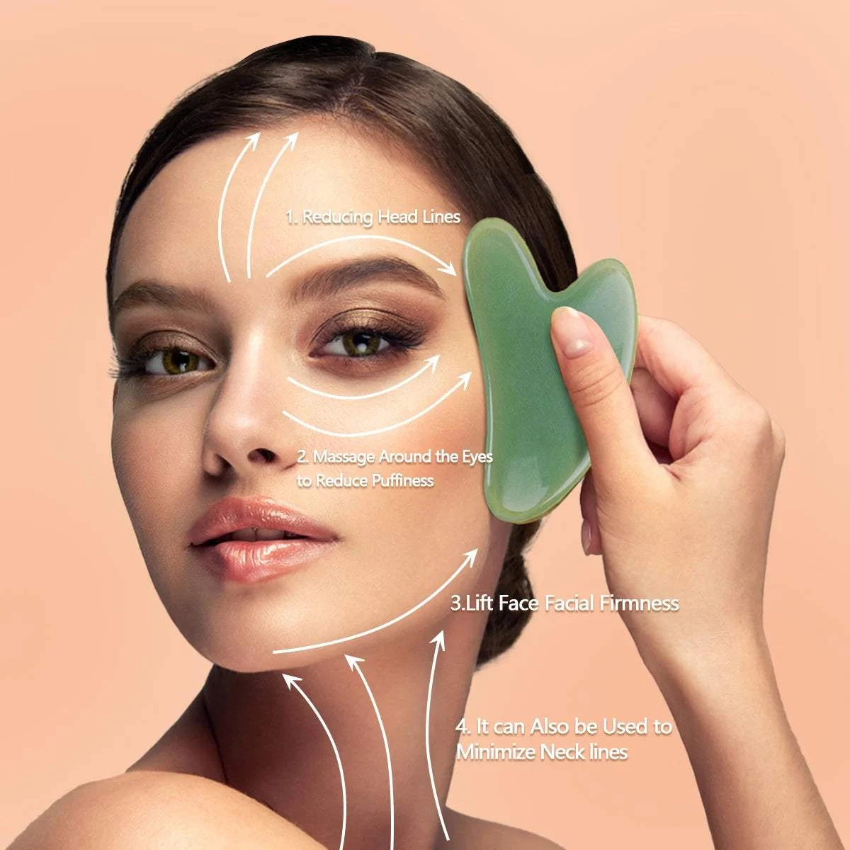 Gua Sha Massage Roller Set