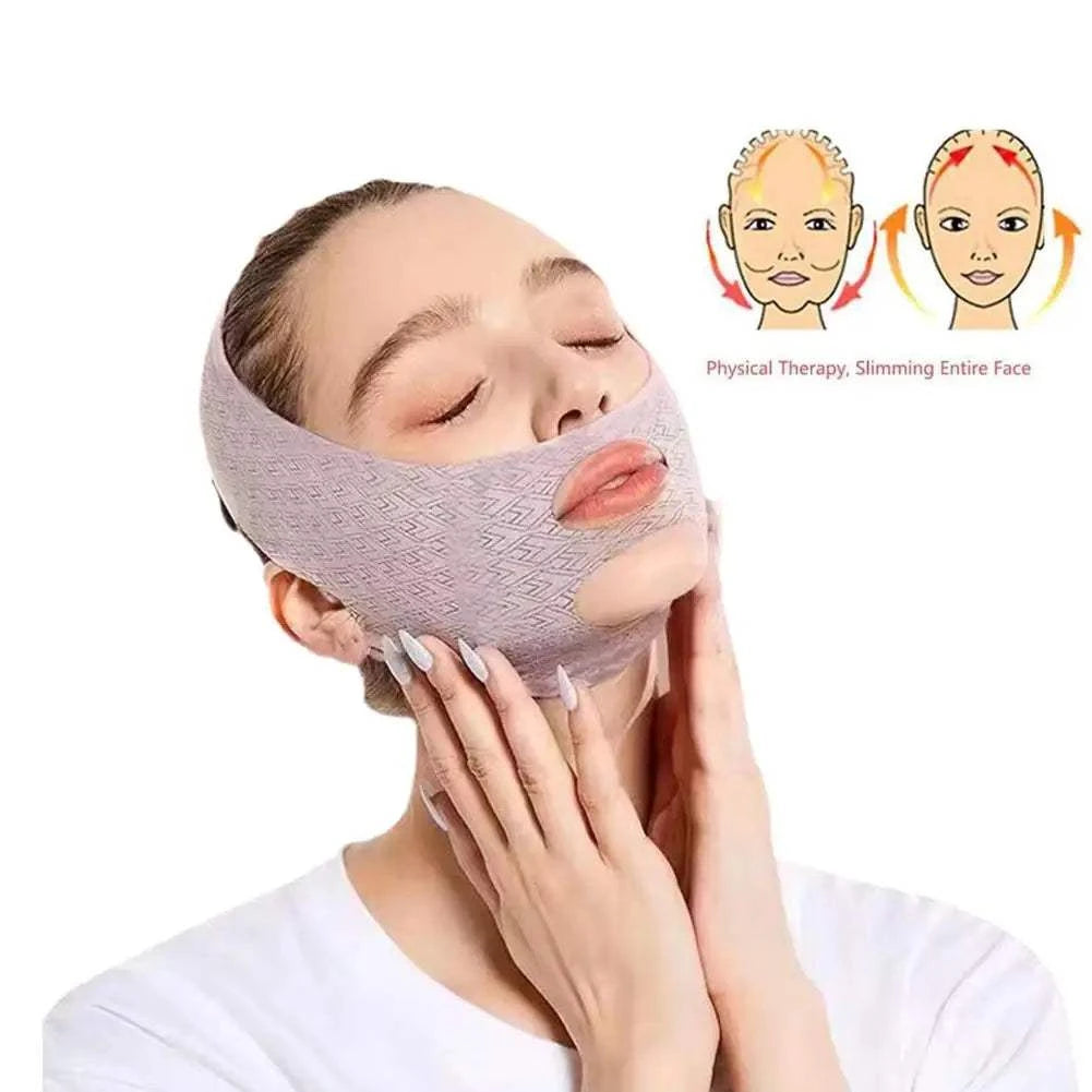 V-Line Chin Up Face Sculpting Sleep Mask