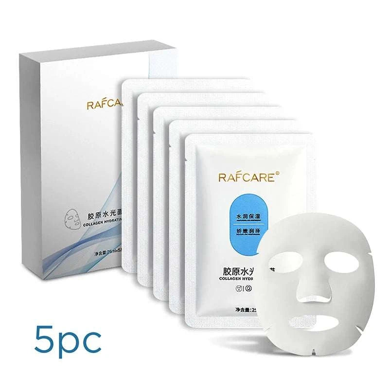 Brightening collagen face mask for dull-looking skin