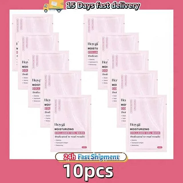 Salmon PDRN collagen mask for smoother-looking skin