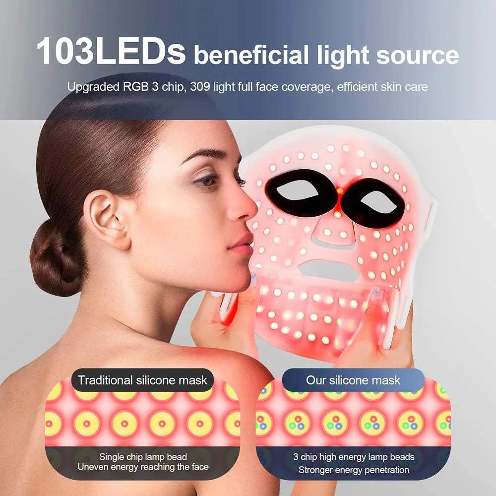 LED Face And Neck Mask