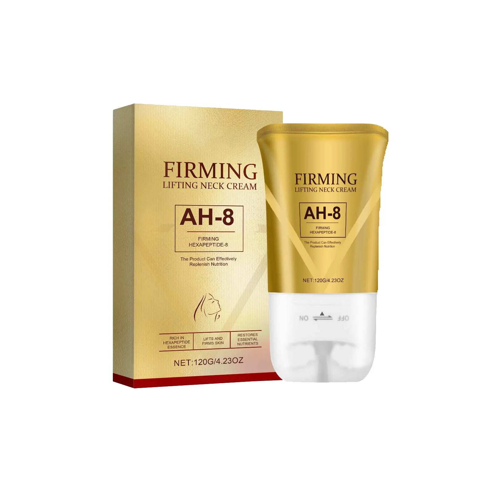 Neck Tightening Roller Cream Lifting Firming Fade Fine Lines Keep Smoothing Moisturizing Massage Brighten Neck Skin Care Creams