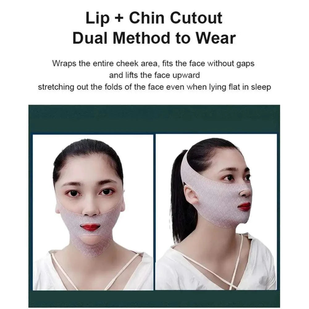 V-Line Chin Up Face Sculpting Sleep Mask