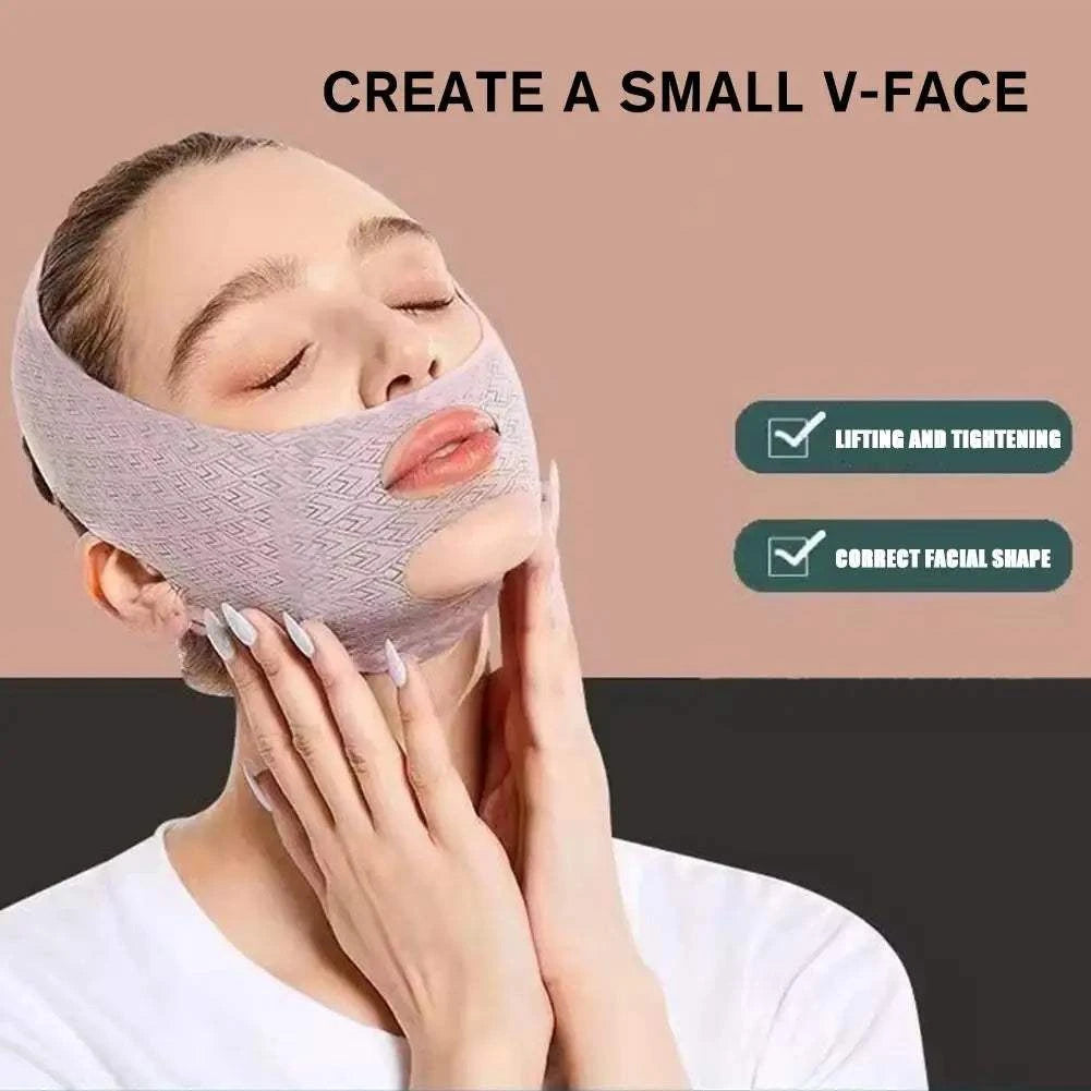 V-Line Chin Up Face Sculpting Sleep Mask