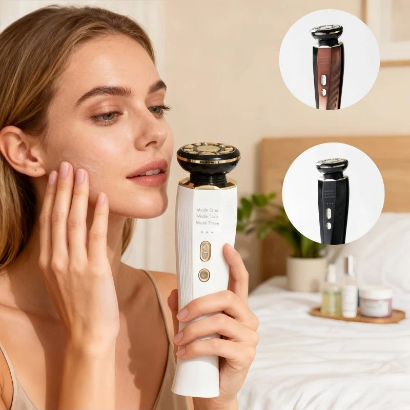 Facial and neck massage skin care auxiliary tool beauty instrument, eye massager, USB charging beauty device, New Year&