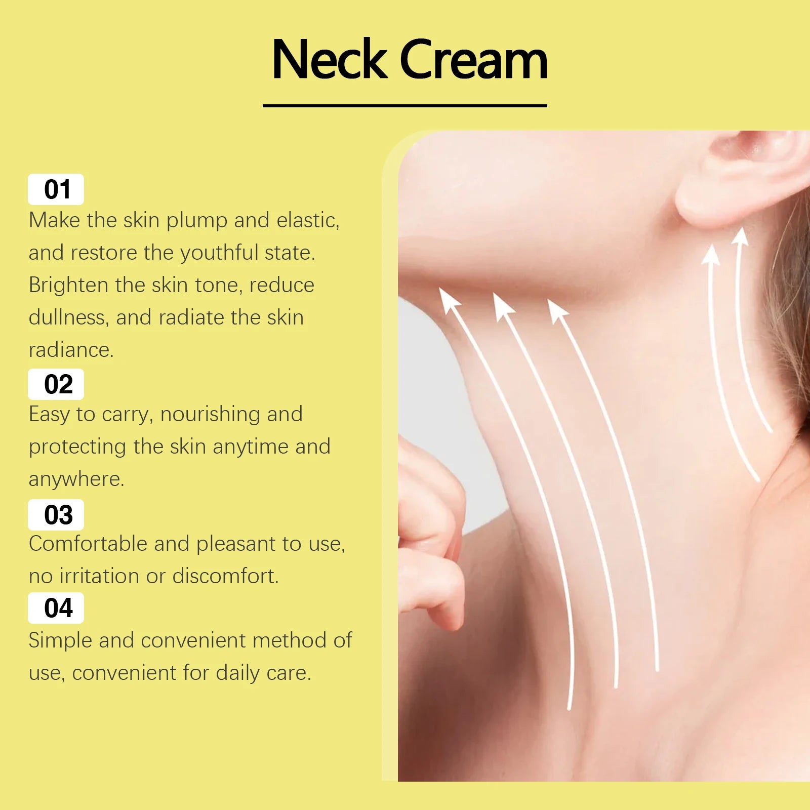 Neck Firming Cream – Moisturize, Smooth & Lift
