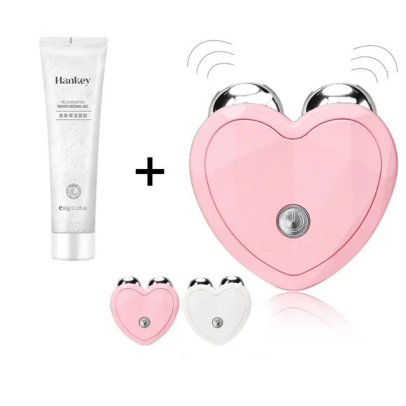 Mini Microcurrent Face Lifting Roller Device