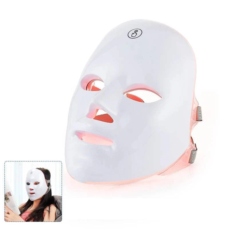 Wireless 7-Color LED Face Beauty Machine for skincare
