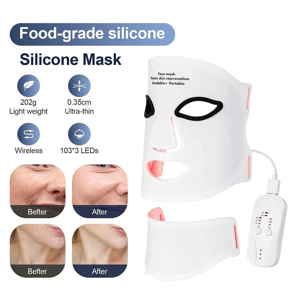 LED Face And Neck Mask