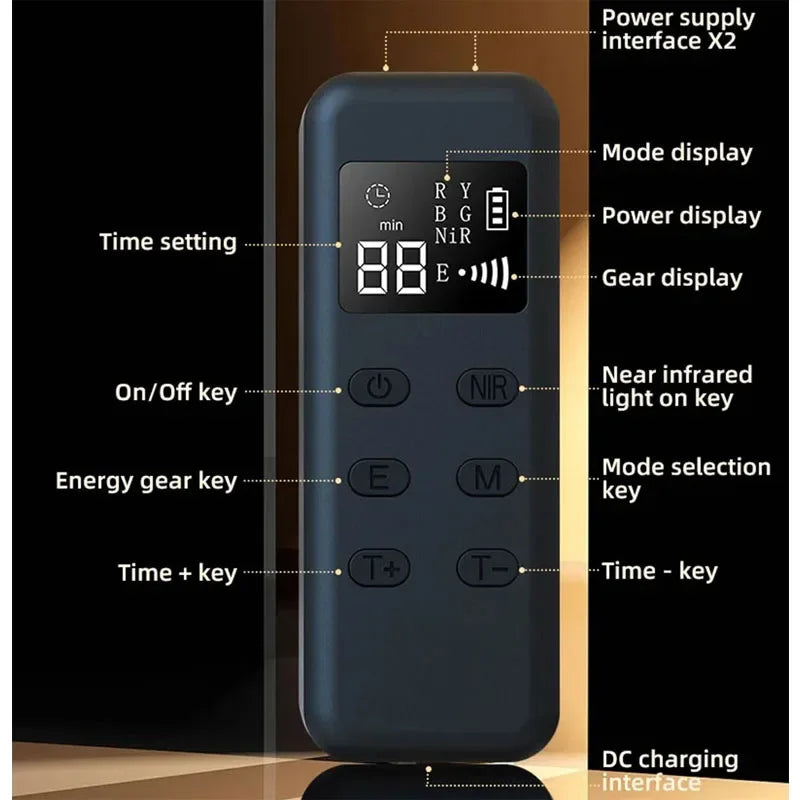 2025 Neck LED Lift Mask Photon Anti-Wrinkle Skin Tightening Neck Beauty Device Skin Brighten Rejuvenation Neck Wrinkle Remover