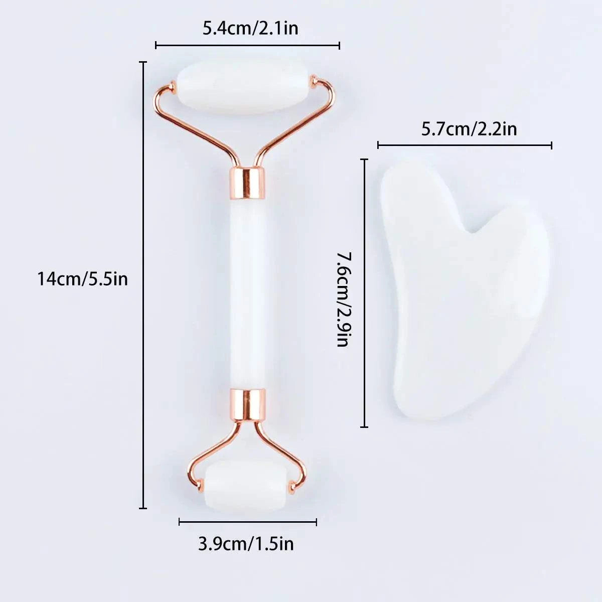 Gua Sha Massage Roller Set