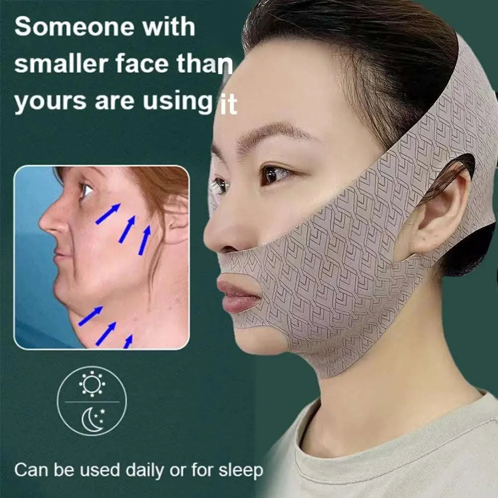 V-Line Chin Up Face Sculpting Sleep Mask