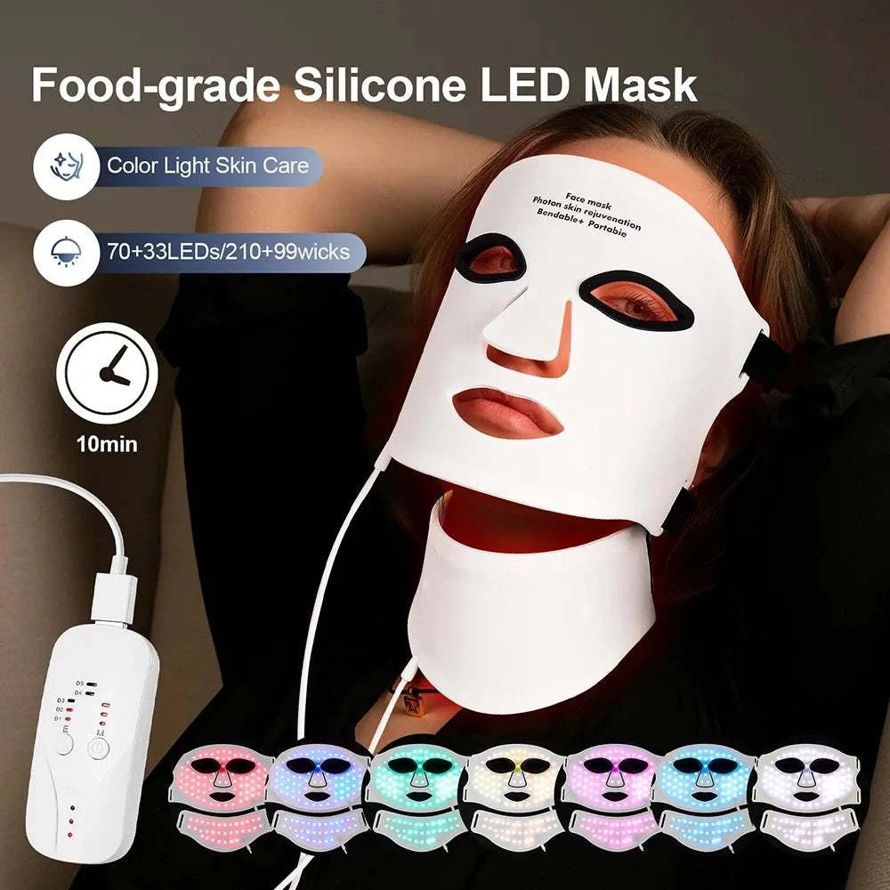 LED Face And Neck Mask