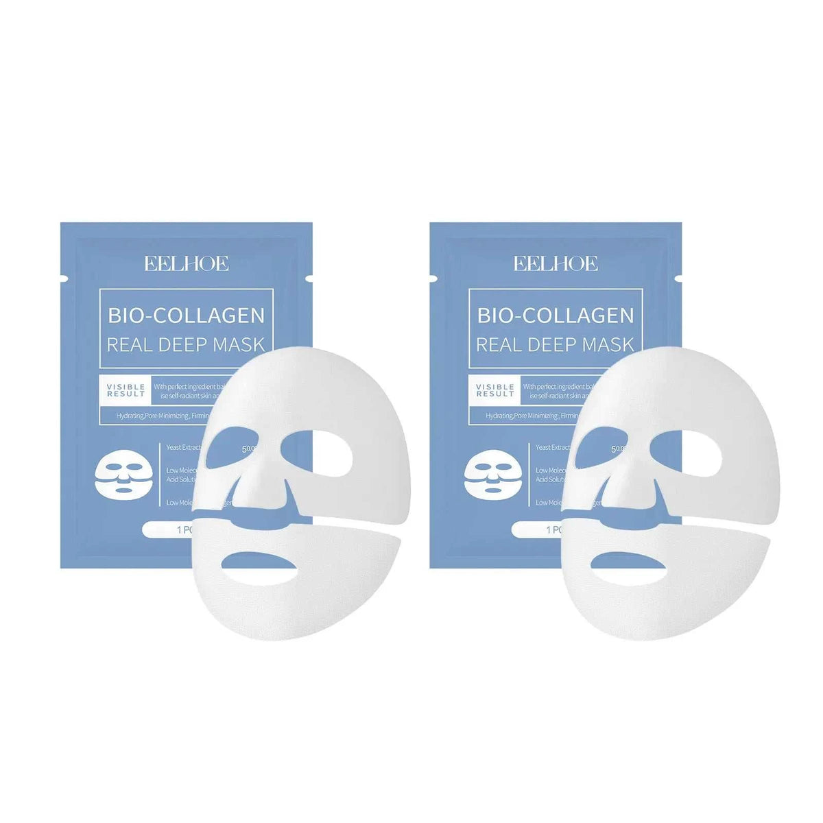 Hydrating collagen sheet mask for dry skin