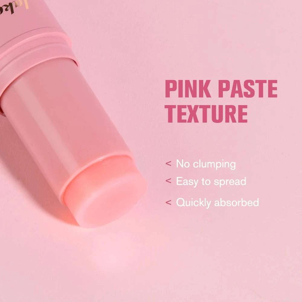 Wrinkle Bounce Multi Balm Stick, pink balm in a portable tube with smooth, easy-to-spread paste texture