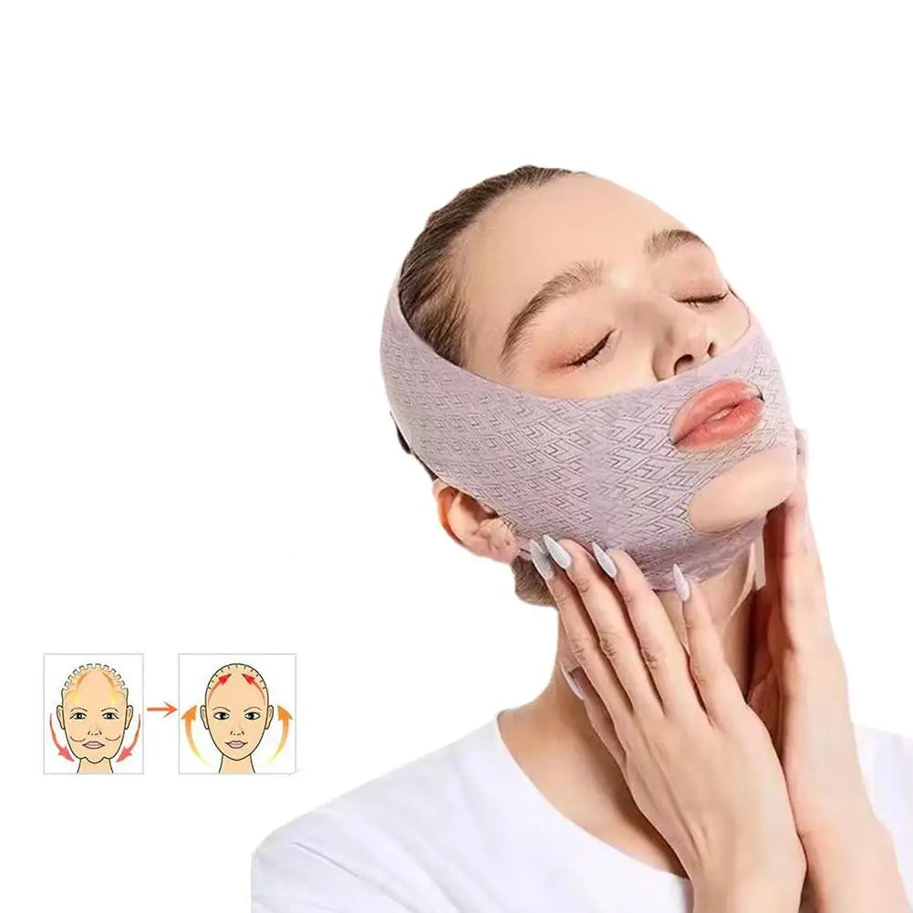 V-Line Chin Up Face Sculpting Sleep Mask