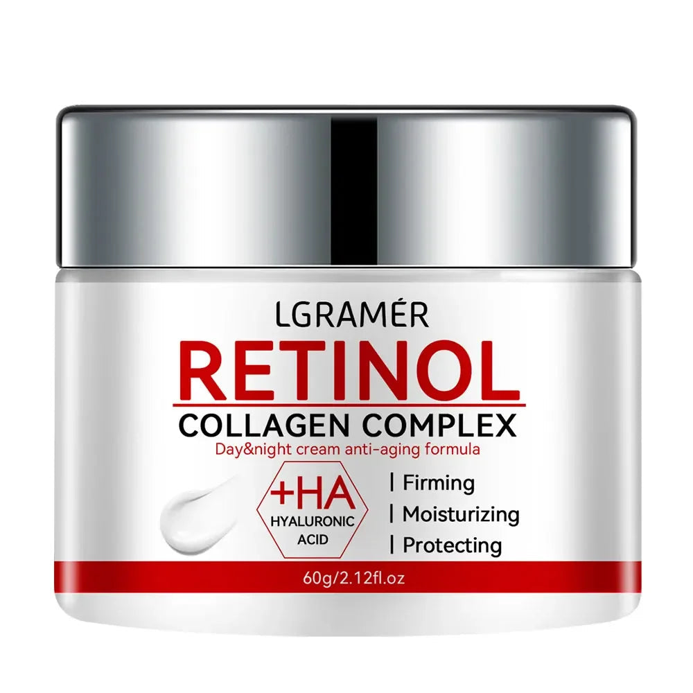 Retinol Lifting Firming Cream Collagen Smooth Wrinkles Face Cream for Moisturizer Whitening Brighten Skin Products