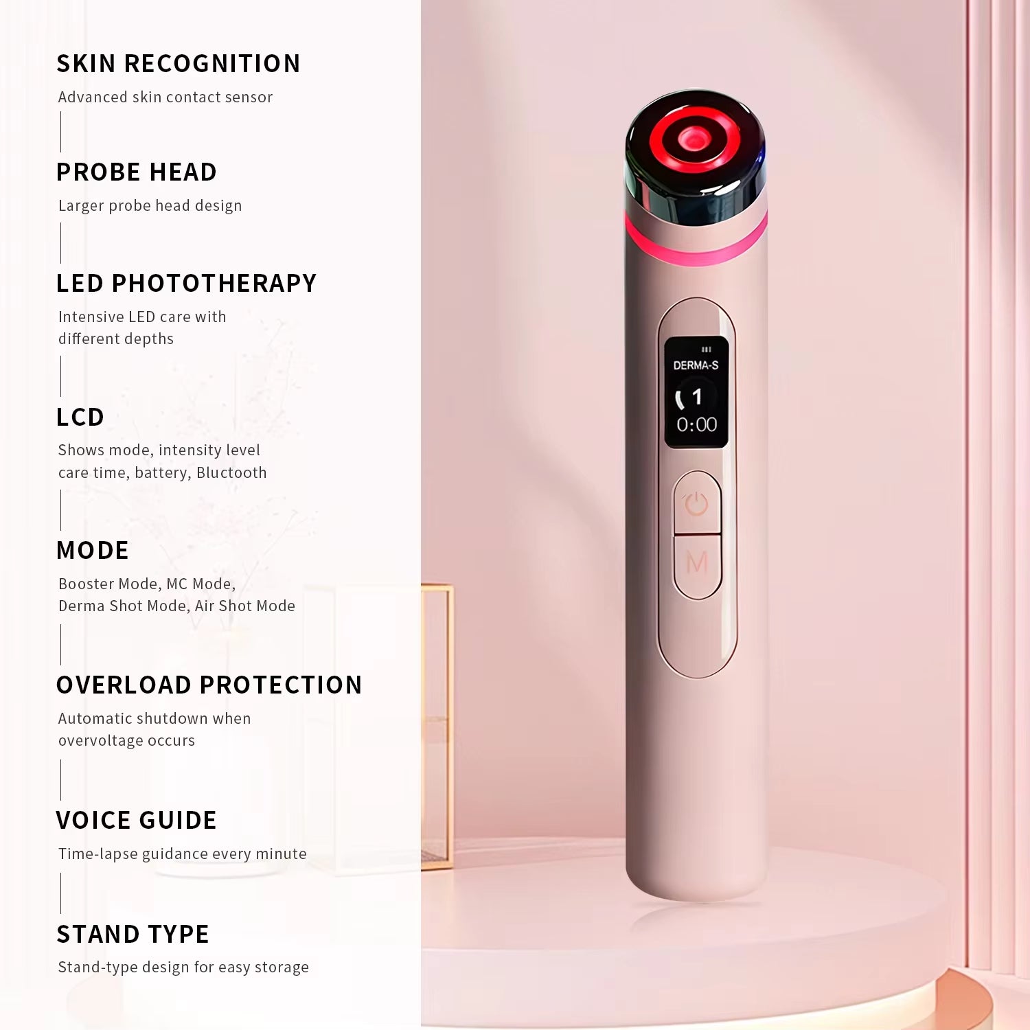 Revitalize Your Skin with Our Advanced Facial Microcurrent Massage Lifting and Firming Beauty Instrument