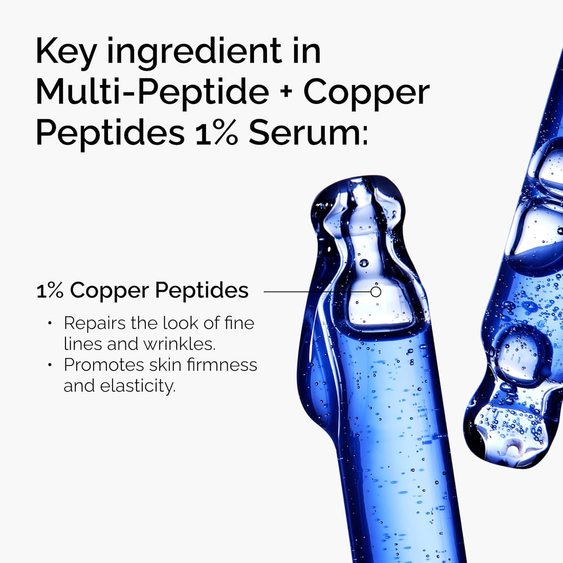 The Ordinary Multi-Peptide + Copper Peptides 1%, Anti-Aging Serum for Fine Lines and Skin Elasticity