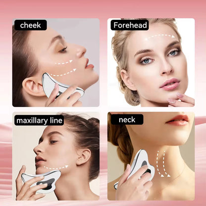 Revitalize Your Skin with Our Electric Gua Sha Tools - Double Chin Remover &amp; Facial Lifting Massage Device