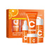 Revitalize Your Skin On-the-Go: Vitamin C Moisturizing Travel Skincare Set with Cleanser, Toner, Serum, and Face Cream