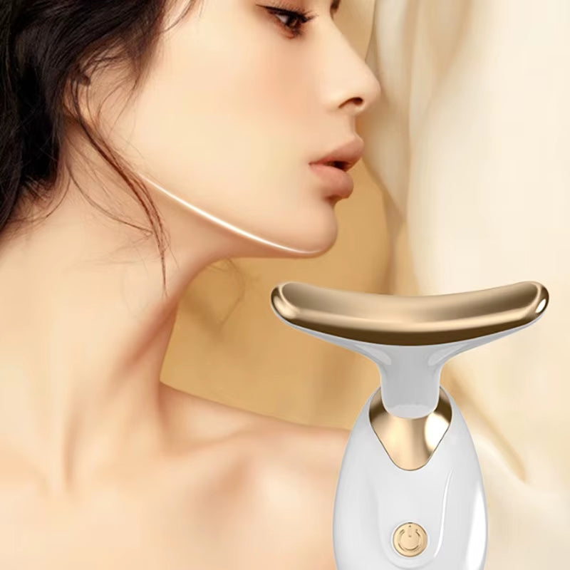 Transform Your Look with the Neck Face Lift Device - Anti-Wrinkle LED Photon Massager for a V-Face Lift and Double Chin Reduction