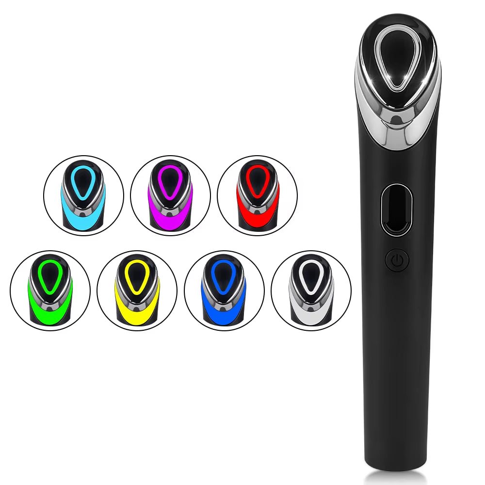Revitalize Your Skin with the Age-R Booster Pro: 7 Colors EMS Microcurrent Facial Massager for Youthful Glow and Rejuvenation