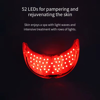 LED Neck Mask 7 Color Light Therapy Neck Beauty Device anti Wrinkle Skin Brightening Firming Neck Skin Care Tool