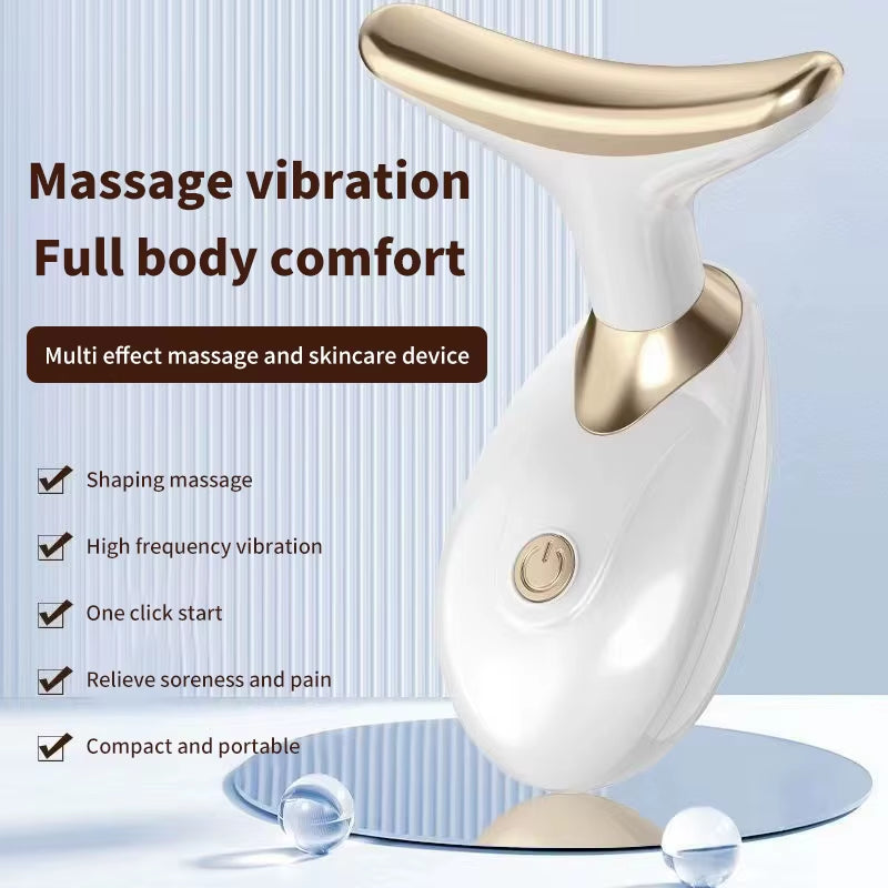 Transform Your Look with the Neck Face Lift Device - Anti-Wrinkle LED Photon Massager for a V-Face Lift and Double Chin Reduction