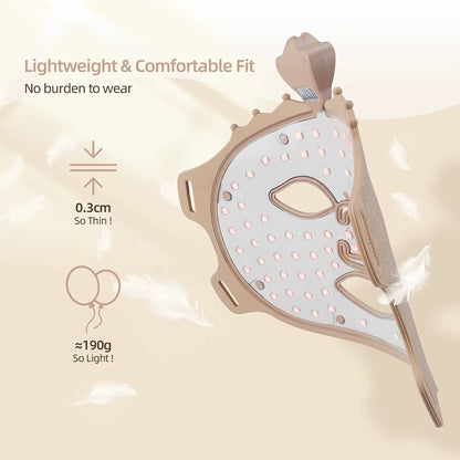 7 Colors Silicone LED Mask Face Photon Skin Rejuvenation Flexible Soft Facial Beauty Mask Skin Care Repair Skin Brightening