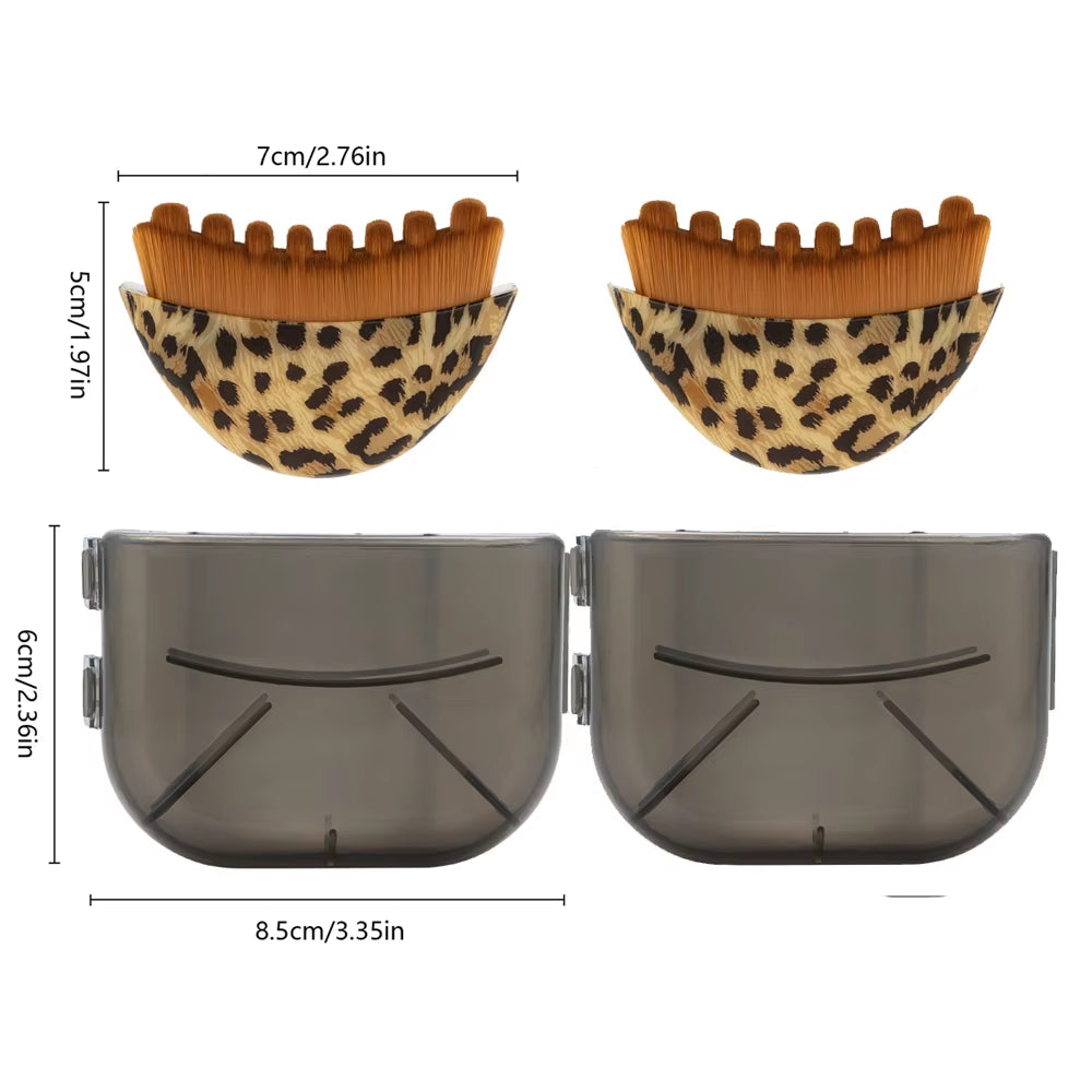 Portable Lymphatic Contour Face Brush,Facial Sculpting Guasha Massager,Lymphatic Drainage Massager Skin Scraping Facial Brush